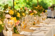 Table setting - Elegance Wine, Embassy Beer 